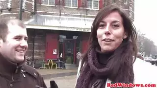 مرحاض عام إباحي قوي: فوضى جنسية مثلية مع سيّاح جامحين