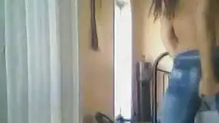 باهت تجرؤ سراويل قطن