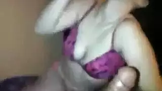 ثدي كبير ولعاب