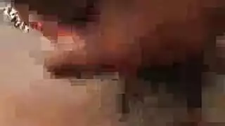 الأسود شاذه الاصطياد الذكور مع الثدي المترهل
