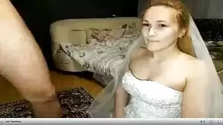 العروس ترتدي الجنس