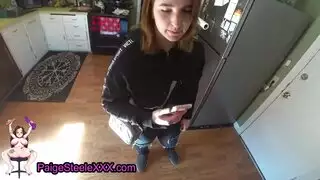 الدهون الثلاثون صورت من قبل صديقها أثناء مص ديك