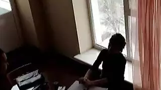 سكرتيرة انجليزية تتناك من المدير نيك عنيف