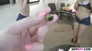 مراهقون كلية لطيف مارس الجنس في حفلة