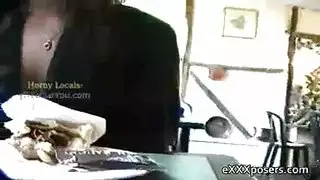 شيمون مفلس المكشوفة وصقل ديك.