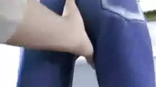 خنثى الهواة يحصل على بوس مسن محروث.