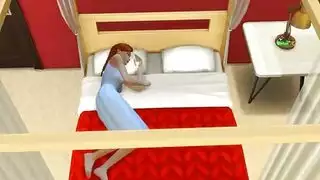 أمي الساخنة وفتاة في سن المراهقة مص
