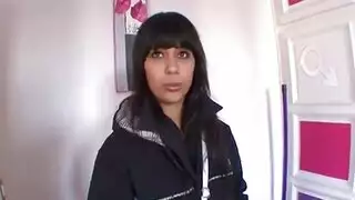 الزوجة العربية الهواة الفرنسية لأول مرة على الكاميرا!