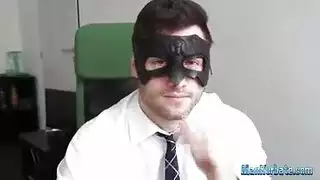 رجل القذف المستقيم على جينو يجري.