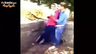 طالبة ثانوي تتناك من زميلها في طيزها خلف المدرسة