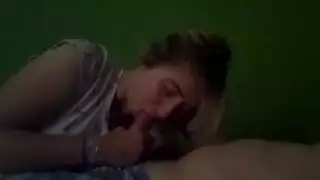 هواة شقراء في العميل