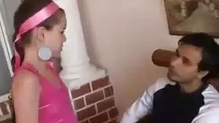 Stepad لديه الديك الأسود الضخم