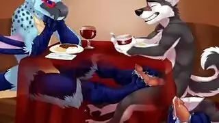 الذئب العاري يعطينا طلقة