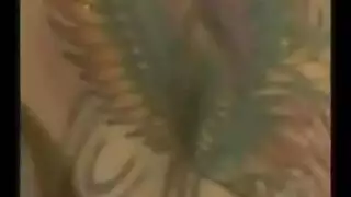 صغيرة وشم اليابانية في سن المراهقة انظر كس الوردي