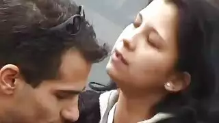 الجنس العام على طريق مزدحم