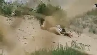 مراهق مغربي ينيك شرموطة على شاطئ البحر