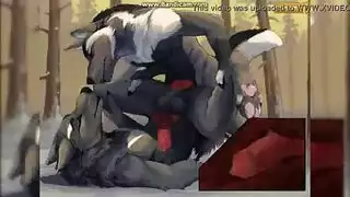 مثير الذئب هواة يحصل مسمر.