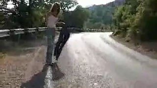 شاب شاب روسي الروسي يركب الديك.