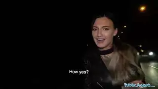 عندما تغادر المساء تمتص ديك على الفور