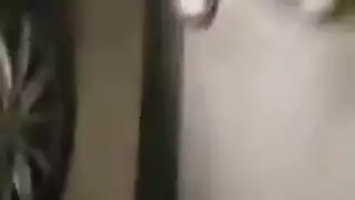 ملكه عربيه تقوم بضرب واهانه زوجها بالشارع الجزء التالت