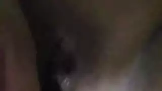 أصابع زوجة الهواة مثل مجنون