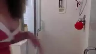 مفلس في سن المراهقة يأخذ الديك الأسود الكبير.