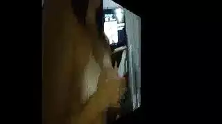 الليلة الماضية اللعنة مع زوجته.