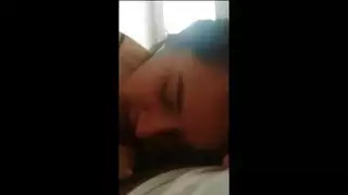المجاور حبيبي مارس الجنس مقبض الباب لثقبه