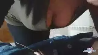 لاتينا مفلس اشتعلت استمناء