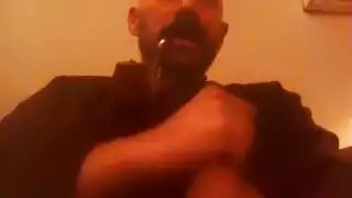 يحصل خبطت الأنابيب التدخين شقراء