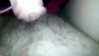 خنثى مع دسار في كس والحمار.