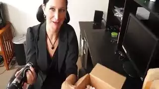 امتصه حتى يجف أول جنس يدوي