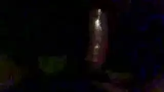 خشب الأبنوس الهواة مارس الجنس في الهواء الطلق الليلة من صديق