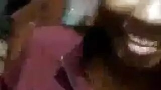 ضخمة الأبنوس الثدي والحمار فاتنة.