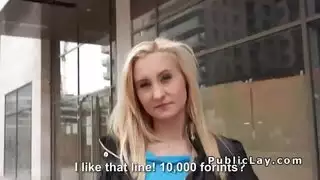 سخيف شقراء لطيف في فندقي.
