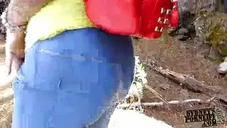 أنا متحمس جدا عندما يرون الحمار الكبير والمستدير