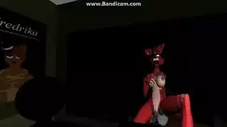جبهة مورو فوكس المثيرة التي تسلم زوجها ثقبه في الغابة.