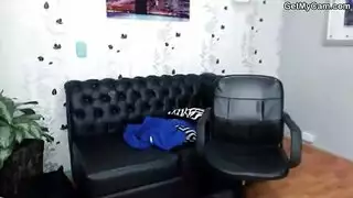 الشعر مجعد لاتينا الشرج العاطفي طفلها مع دسار.