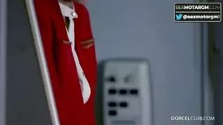 سكس فرنسي مترجم | رحلة الطيران وأسرار المضيفة والطيار