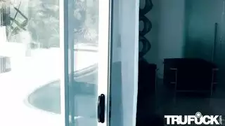 شلوي الكرز تمتص زوج الأم قبل اللسان بوف