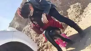 زوجين صينين يمارسون الجنس في الخارج