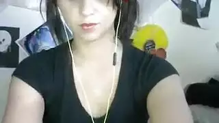 براقة كام عاهرة تفعل رجل محظوظ